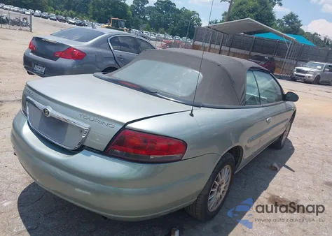 2005 Chrysler Sebring Touring from USA, damaged, VIN 1C3EL55R95N613797